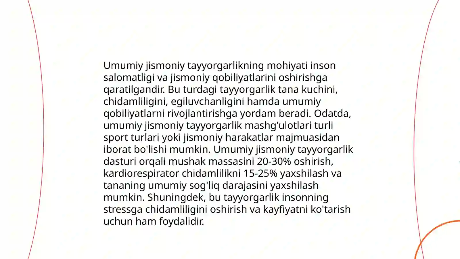 Umumiy va maxsus jismoniy tayyorgarlik 3