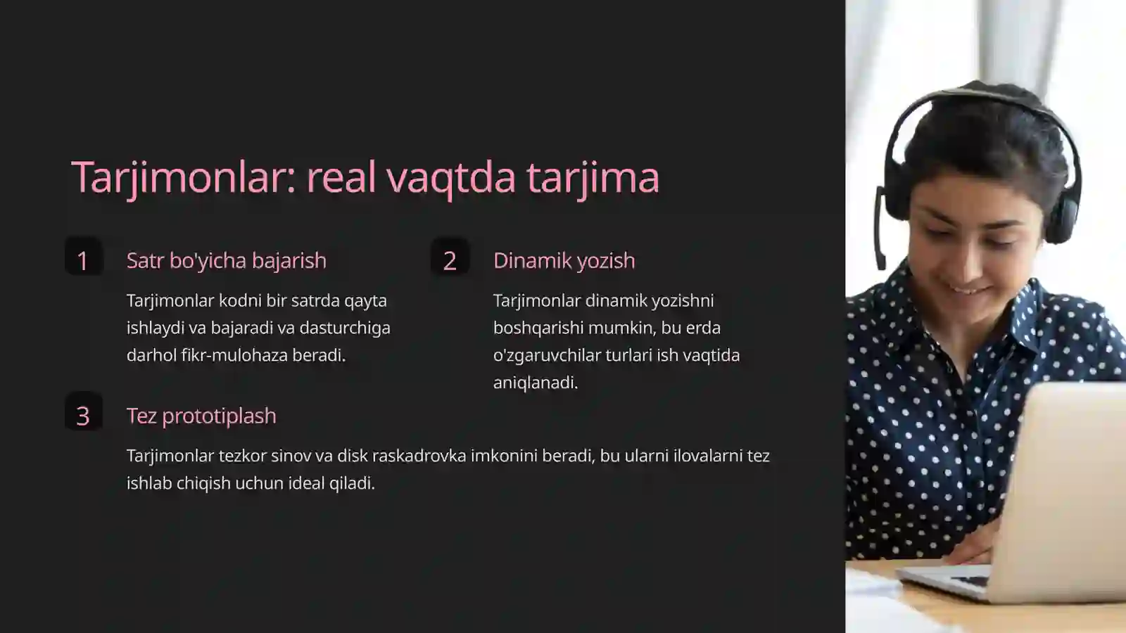 Tarjimonlar va kompilyatorlar 3