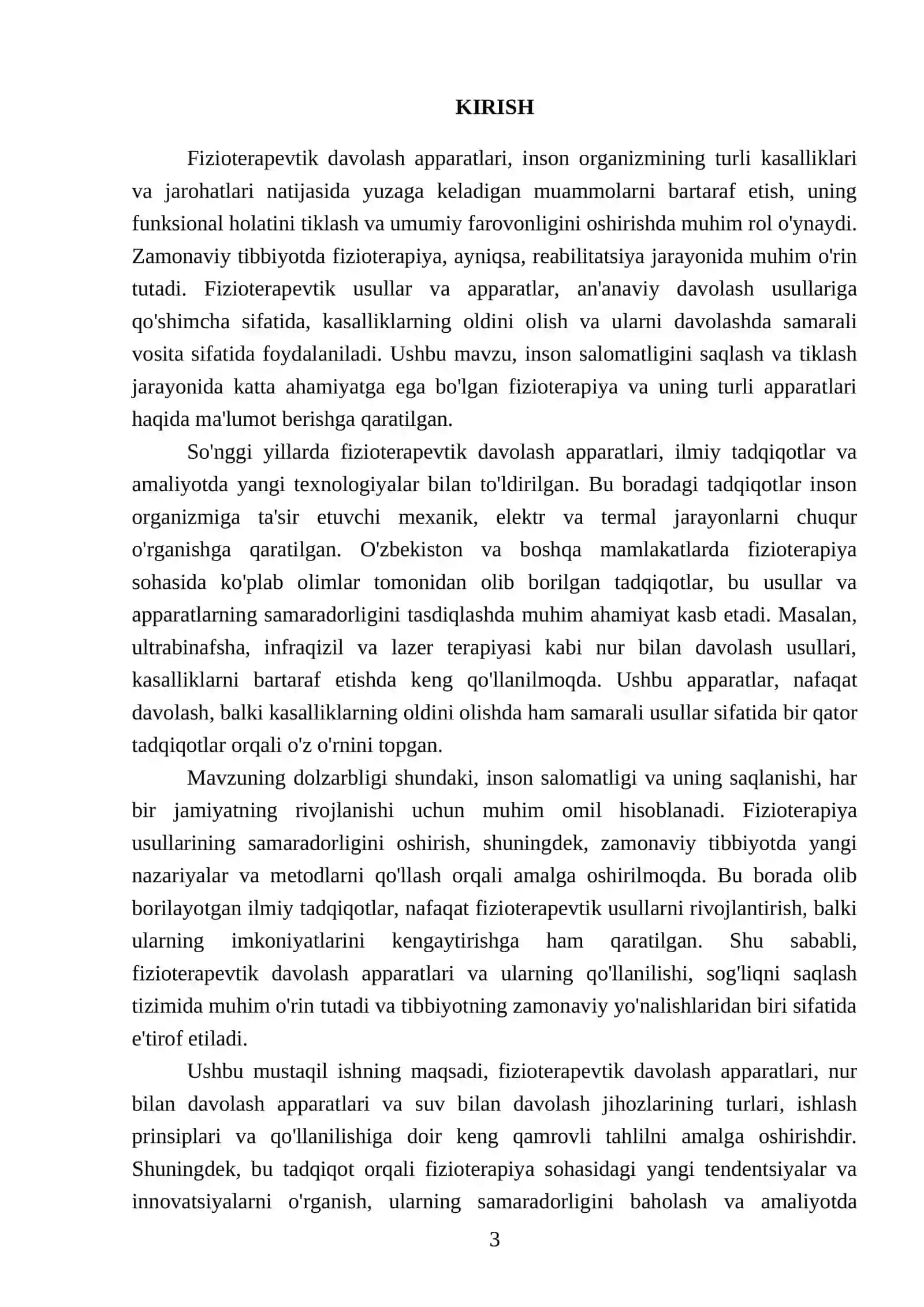 Fizioterapevtik davolash apparatlari, Nur bilan davolash apparatlari, Suv bilan davolash jihozlari 3