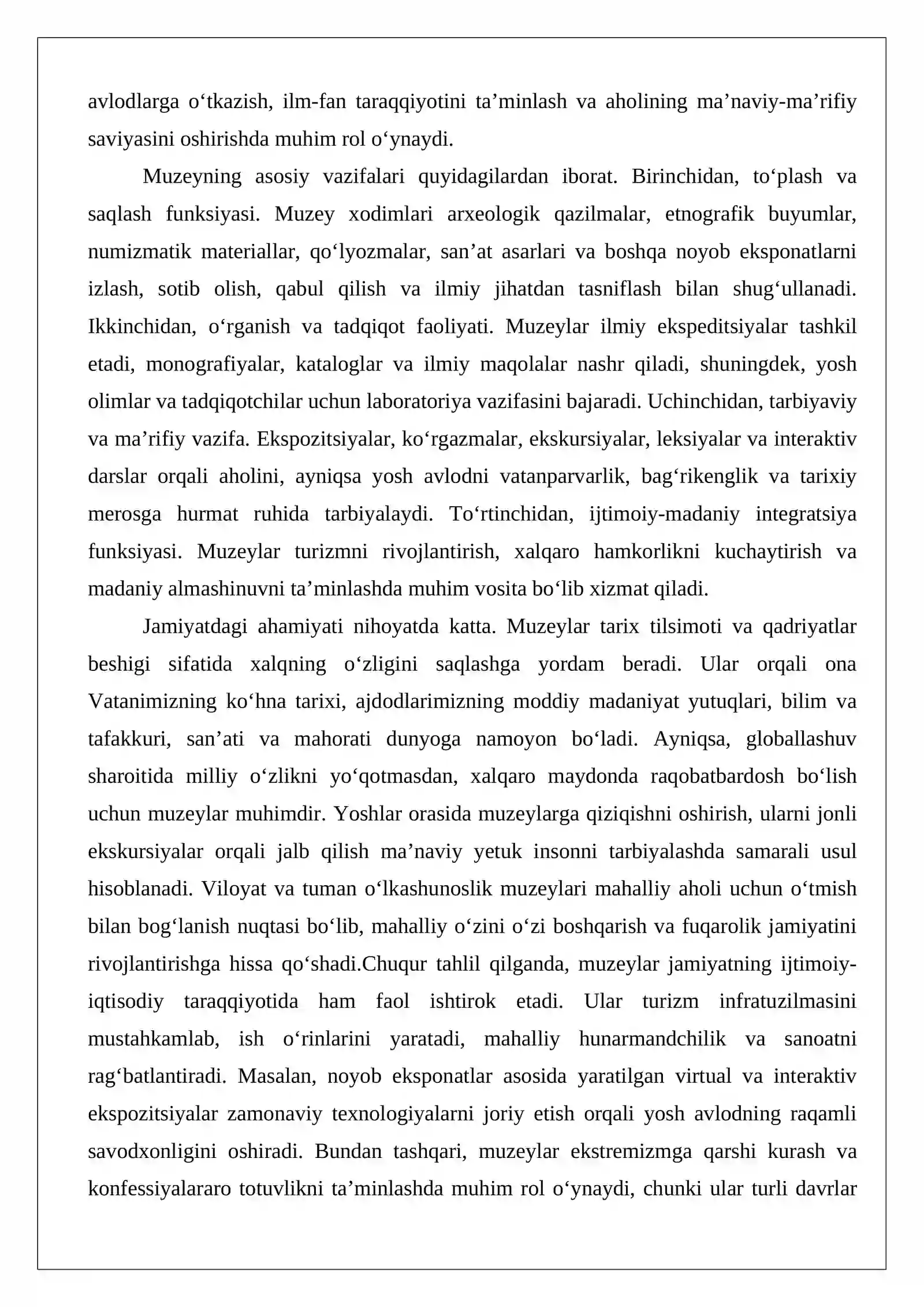 O‘zbekiston muzeylari 3
