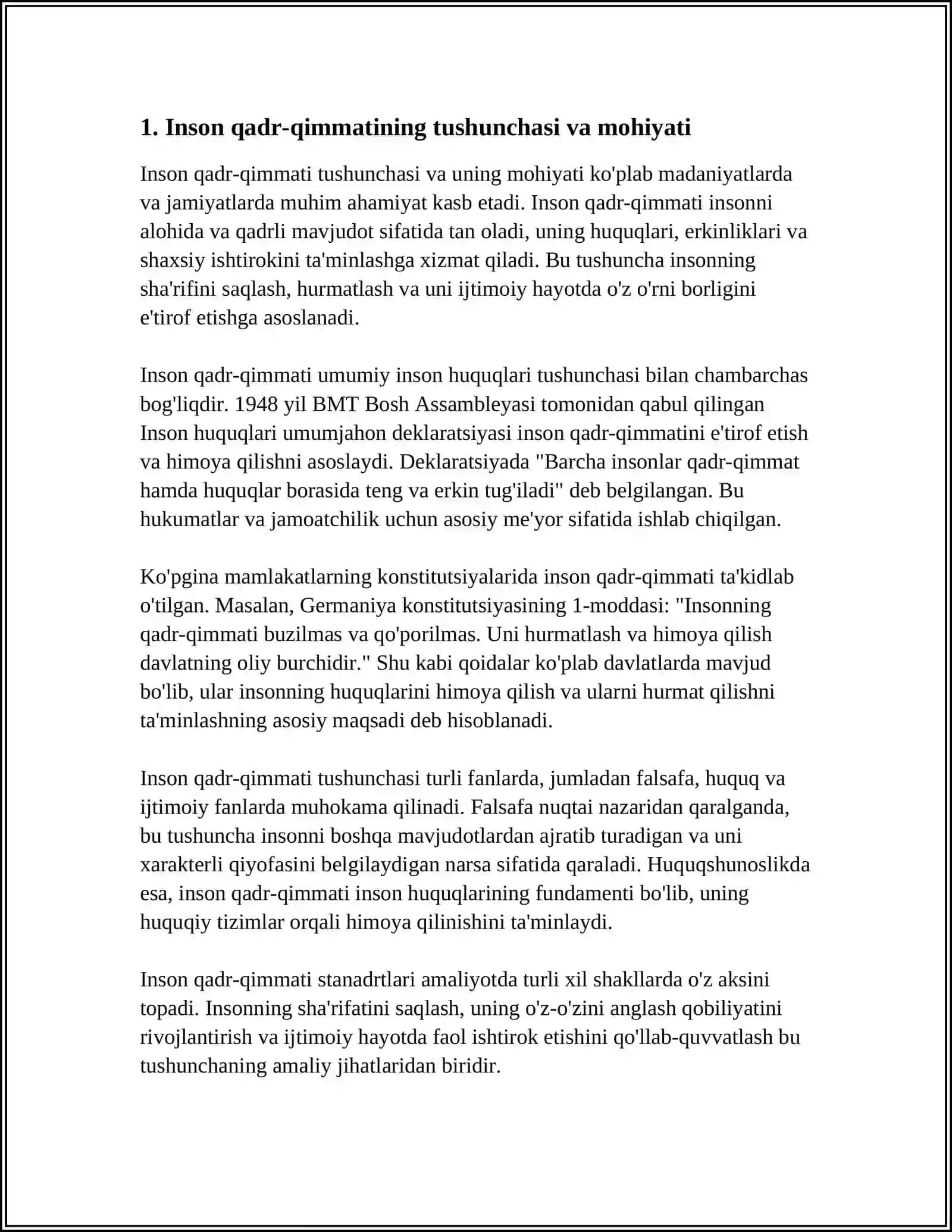 INSON QADR-QIMMATI VA IJTIMOIY QADRIYATLAR TIZIMI 3