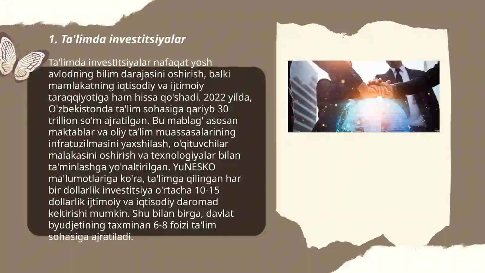 Ta'limda investitsiyalar 3