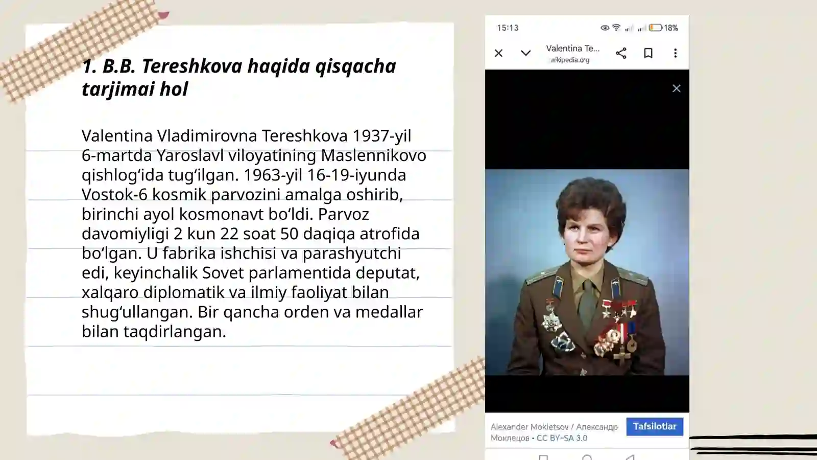 B B tereshkovaga taqdimot kerak 3