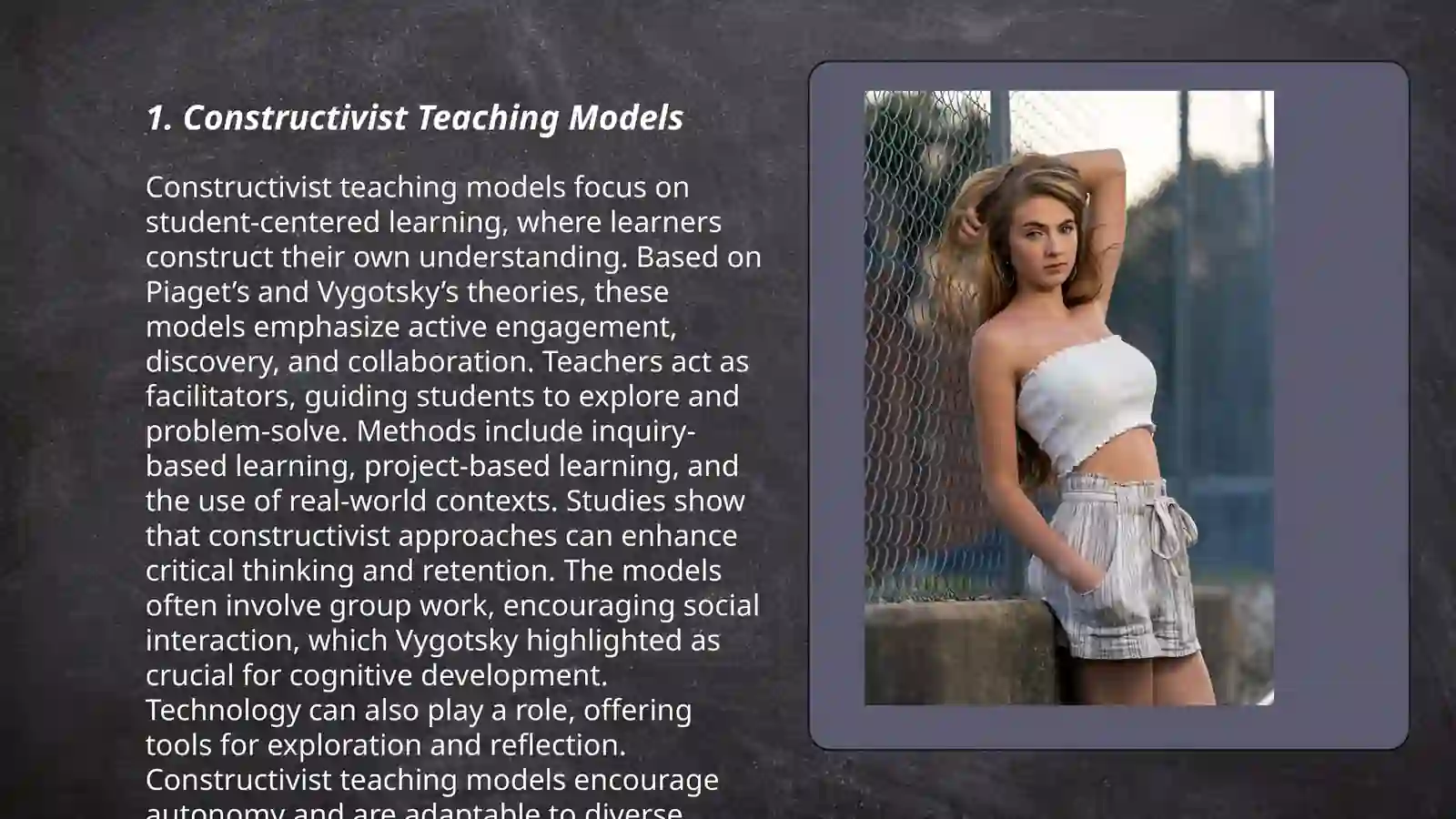 Constructivist Teaching Models 3