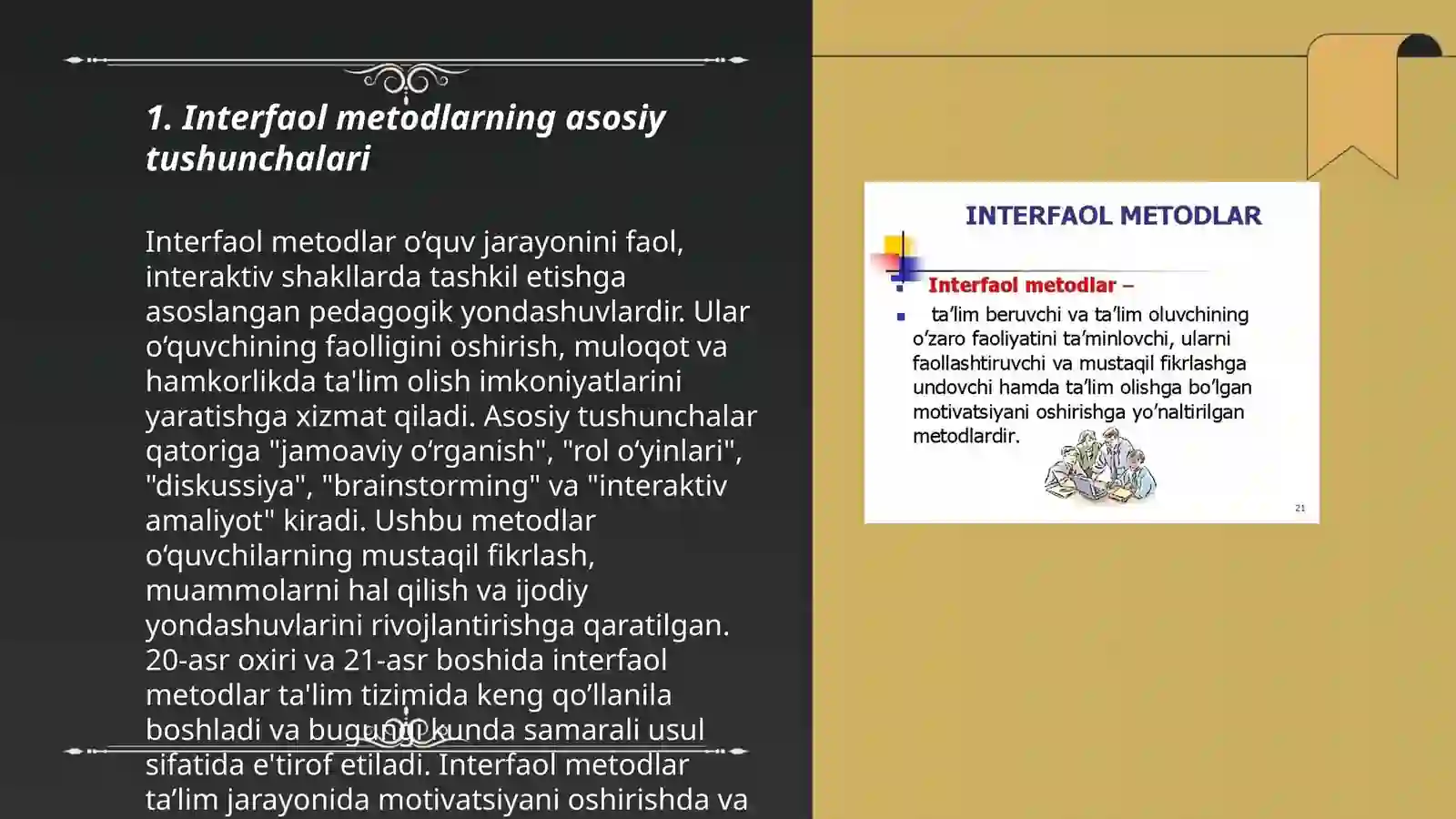 Oʻqitishda interfaol metodlar 3