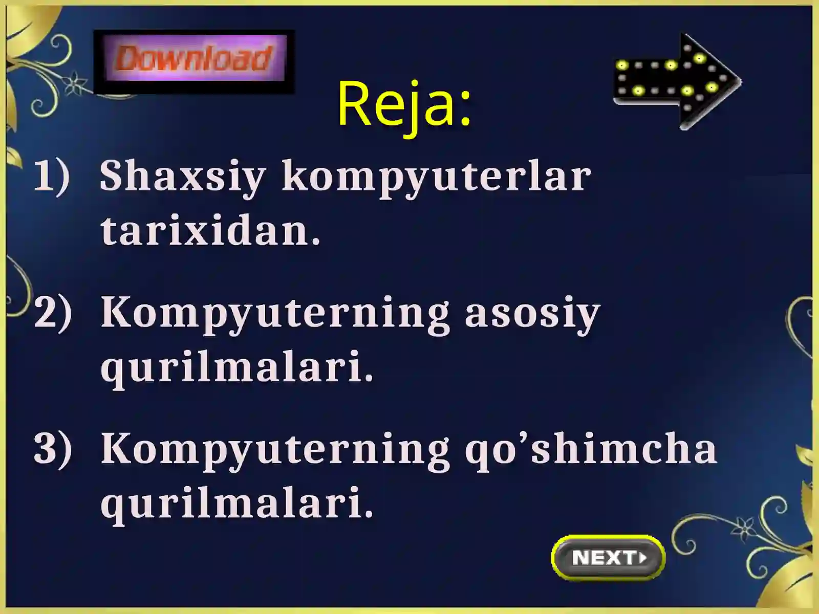Kompyuter Qurilmalari 3