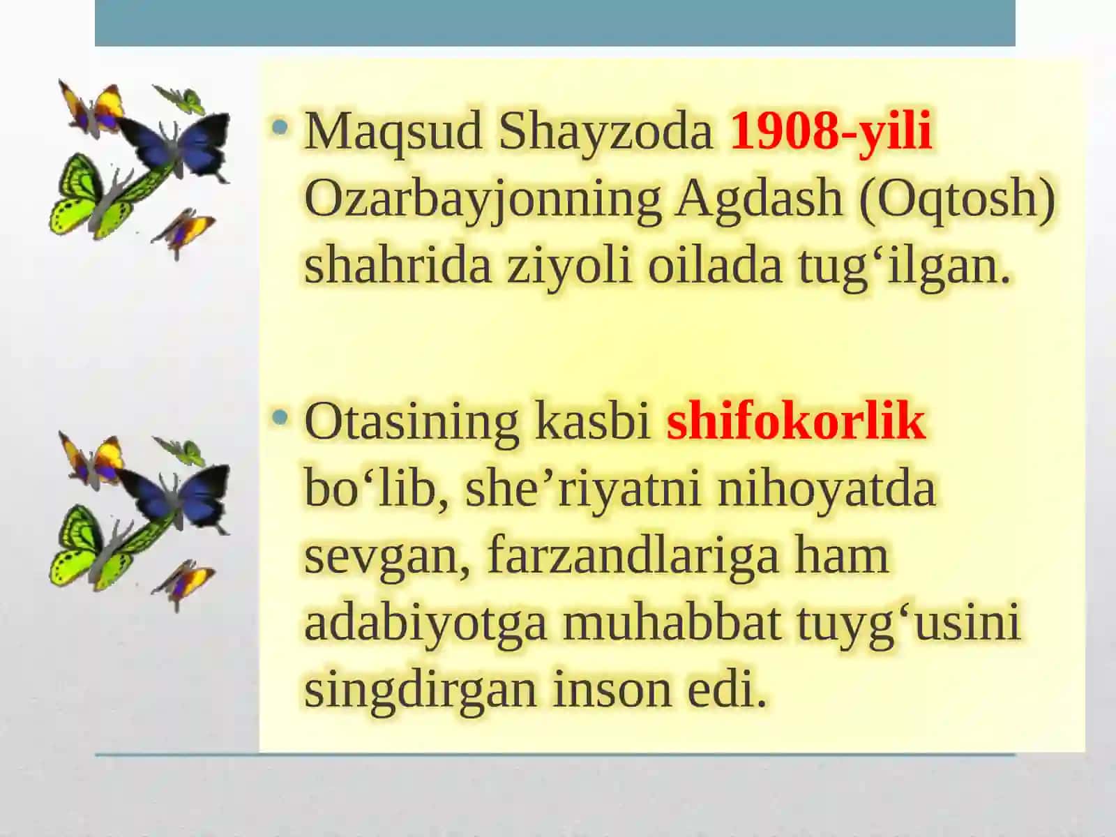 5-sinf Adabiyot fanidan Maqsud Shayxzoda dars taqdimoti 3