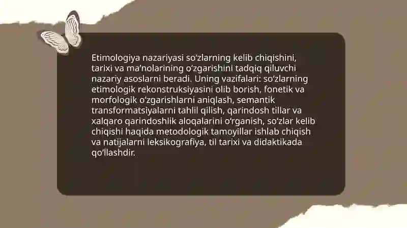 Etimologiya. Ilmiy etimologiya va xalq etimologiyasi 3