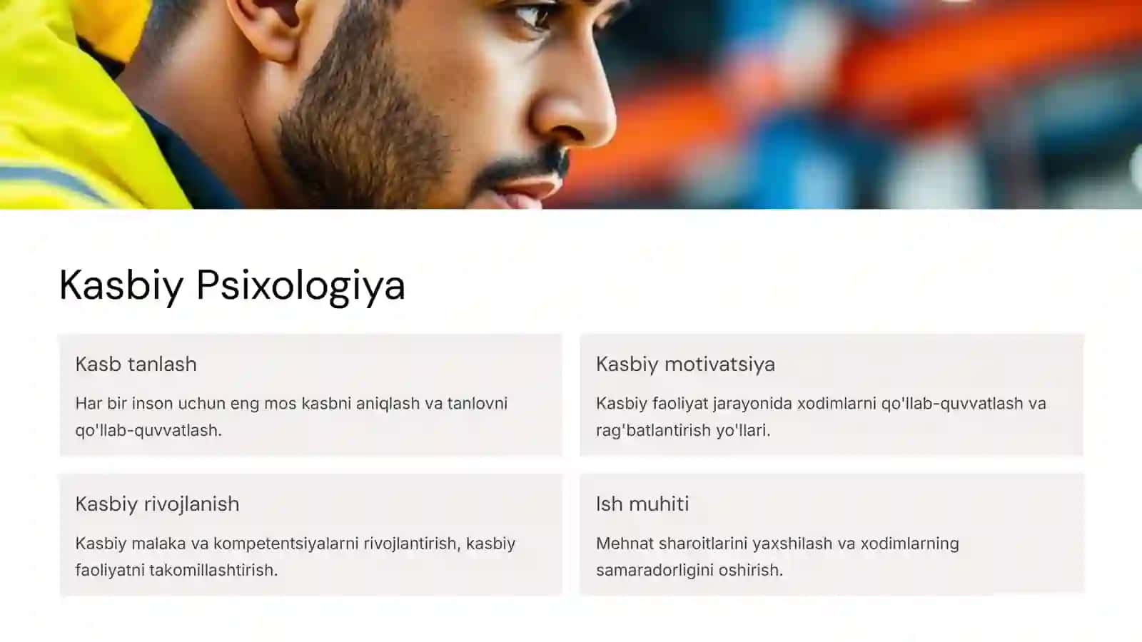 Psixologiya Fanining Asosiy Tarmoqlari 3