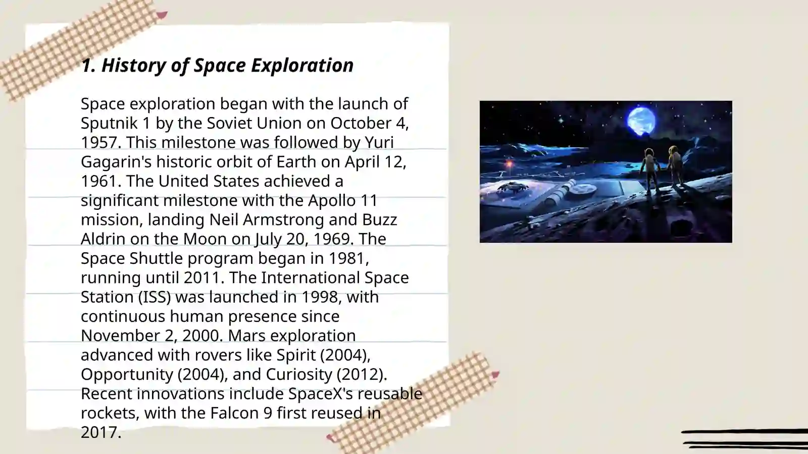 Space exploration 3