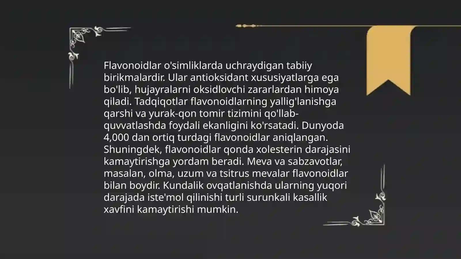 Antishok oʻsimligi xom ashyosidan flavonoidlami ajratib olish 3