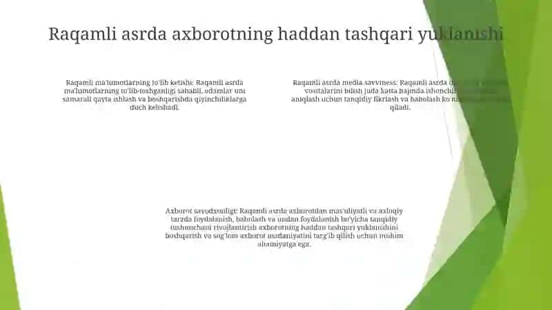 Media Savodxonlik Va Axborot Madaniyati 3