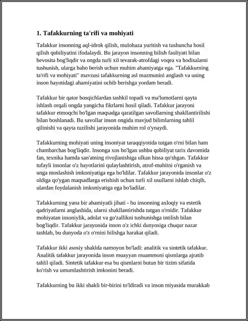 TAFAKKUR 3