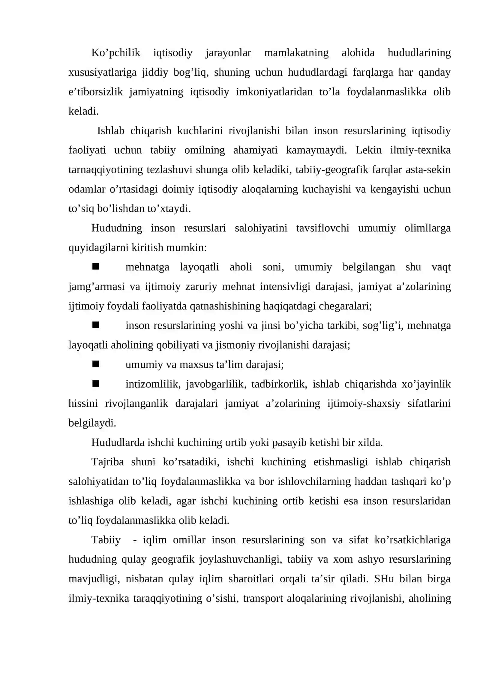 Insоn rеsurslаrining hududiy tаqsimlаnishi 3