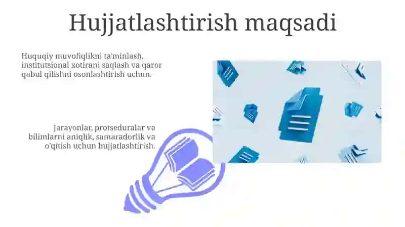 Tashkiliy hujjatlarning vazifasi 3