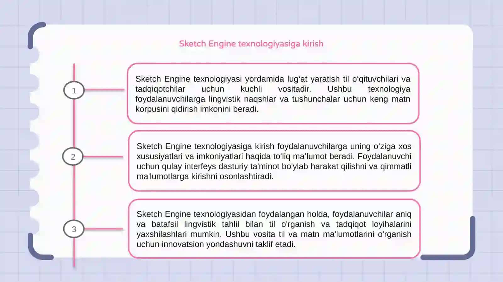 Sketch Engine texnologiyasi yordamida lugat yaratish 3