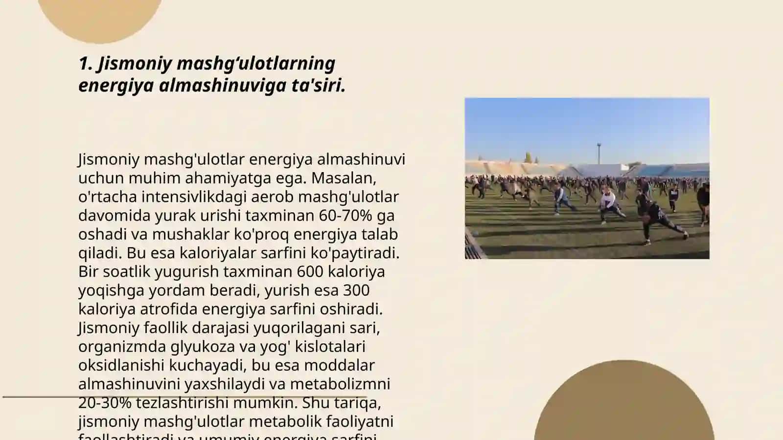 Har hil yoshdagi insonlar bilan jismoniy mashg‘ulot usularining biokimyoviy asoslari 3