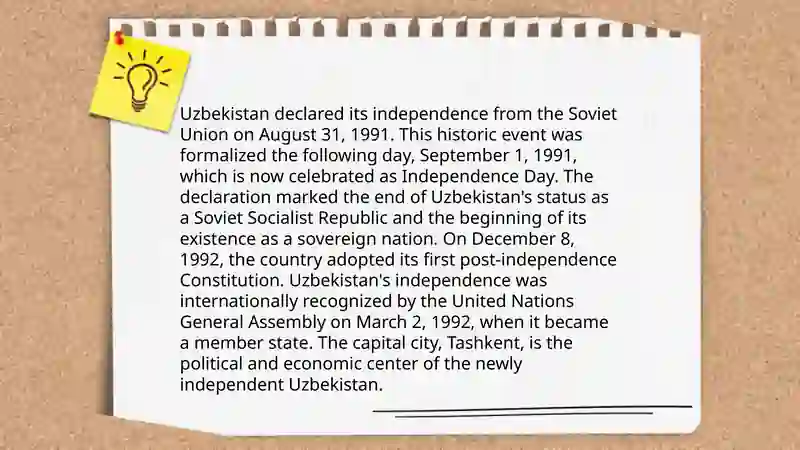 Independent Uzbekistan 3