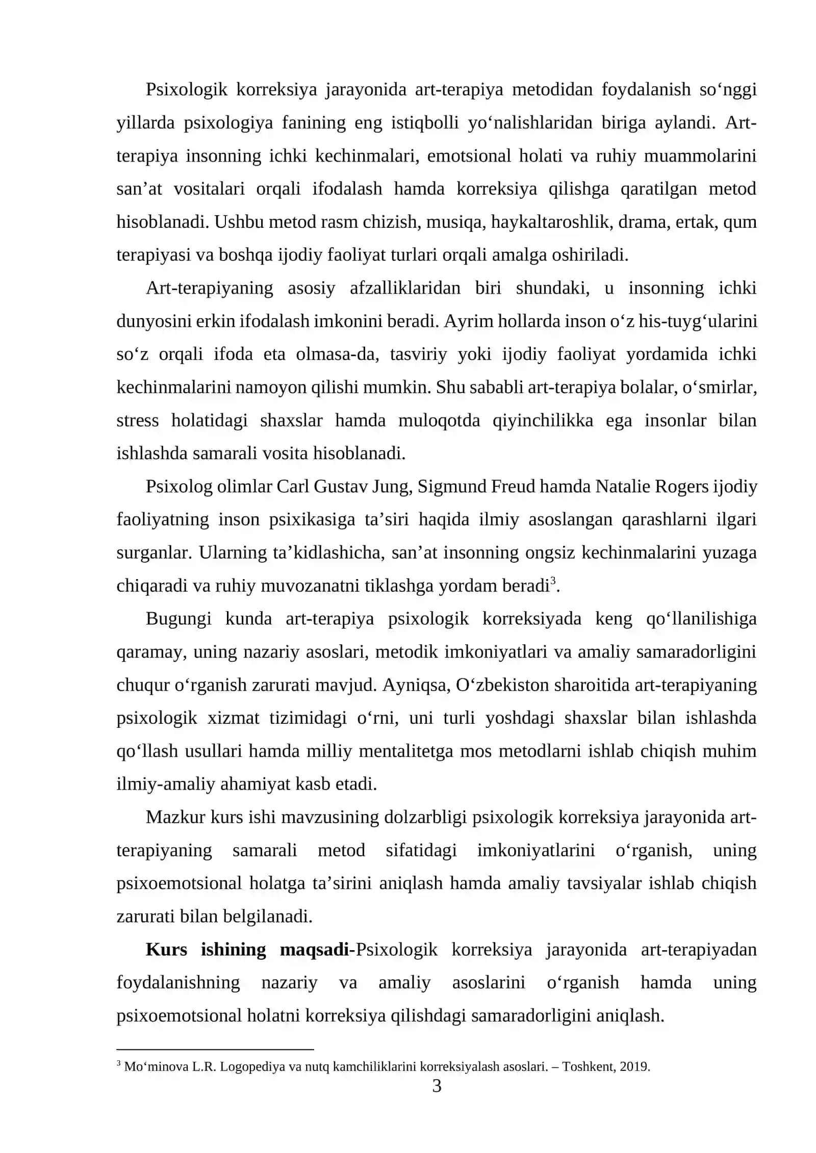 Psixologik korreksiyada art-terapiyadan foydalanish 3