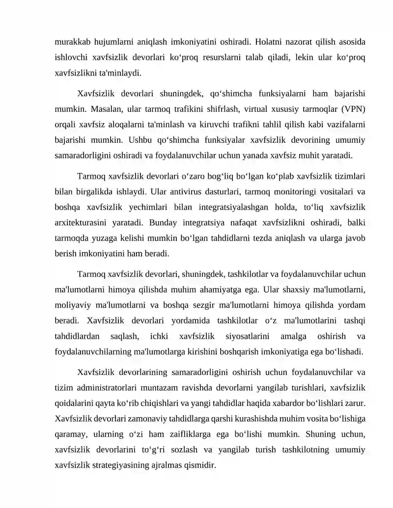 Tarmoq xavfsizlik devorlari 3