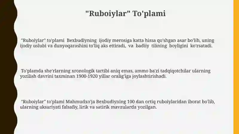 Ruboiylar To'plami 3