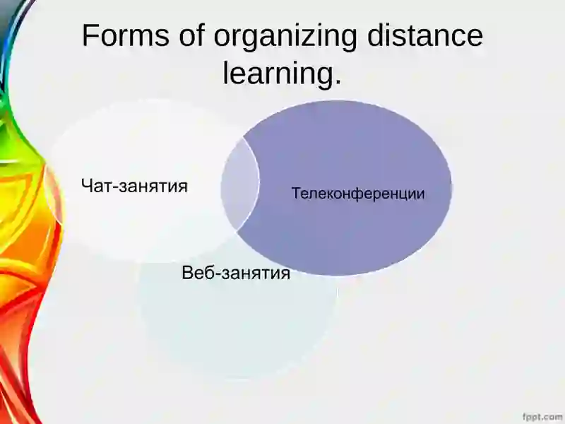 Distance learning 3