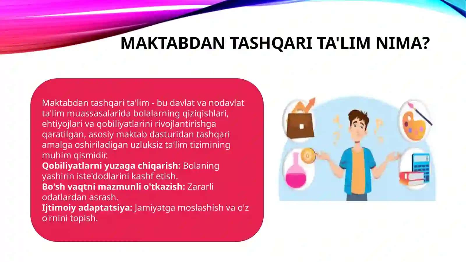 Maktabdan tashqari ta’lim 3