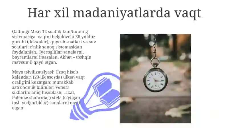 Fazo va vaqt. Sanoq sistemasi 3