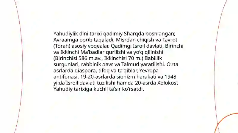 Yahudiylik dini 3