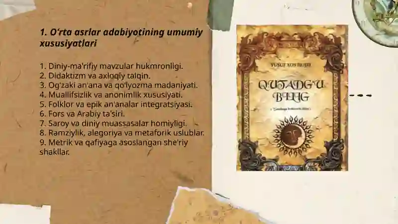 Oʻrta asrlar adabiyoti 3