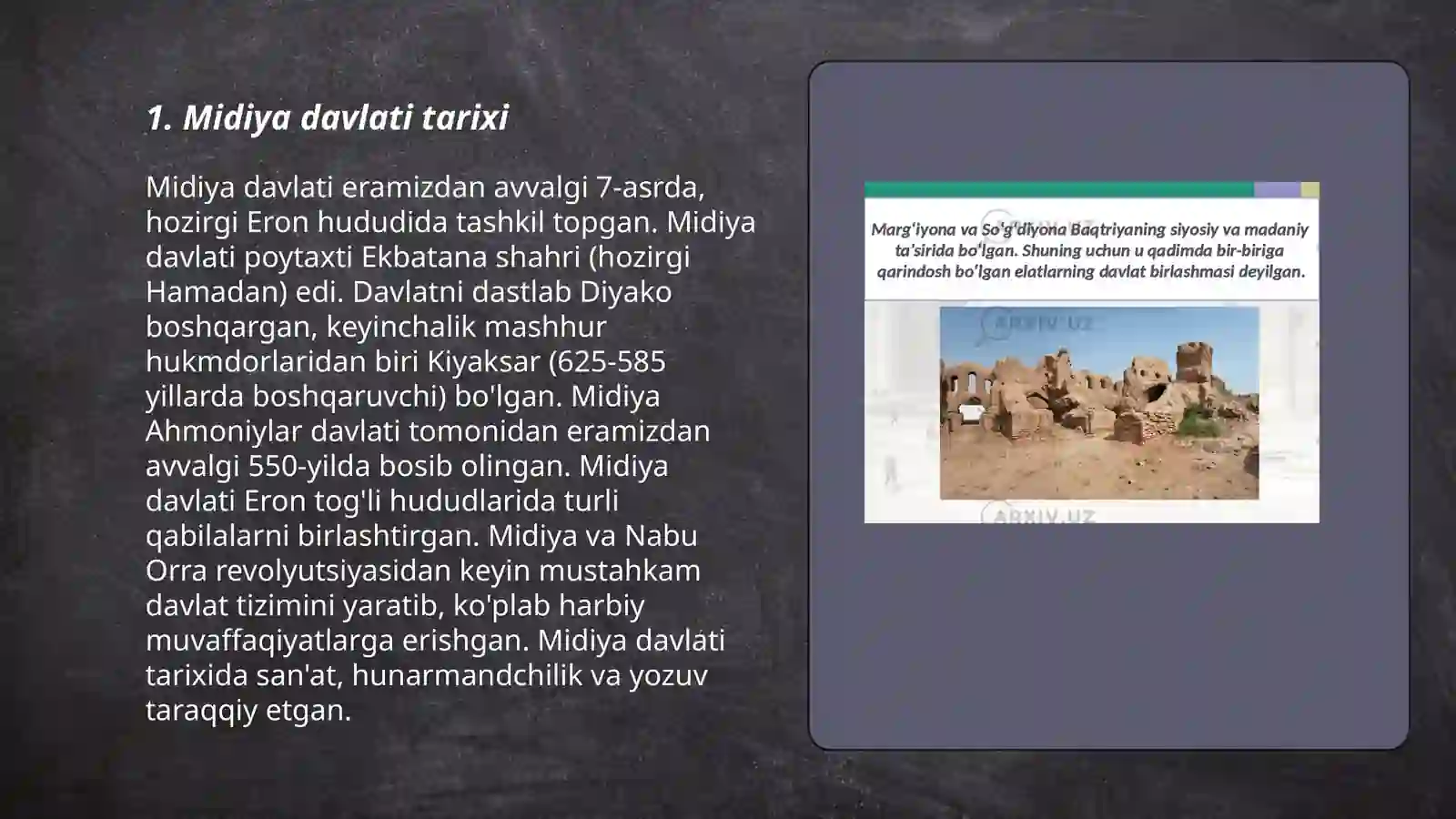 Midiya davlati tarixi 3