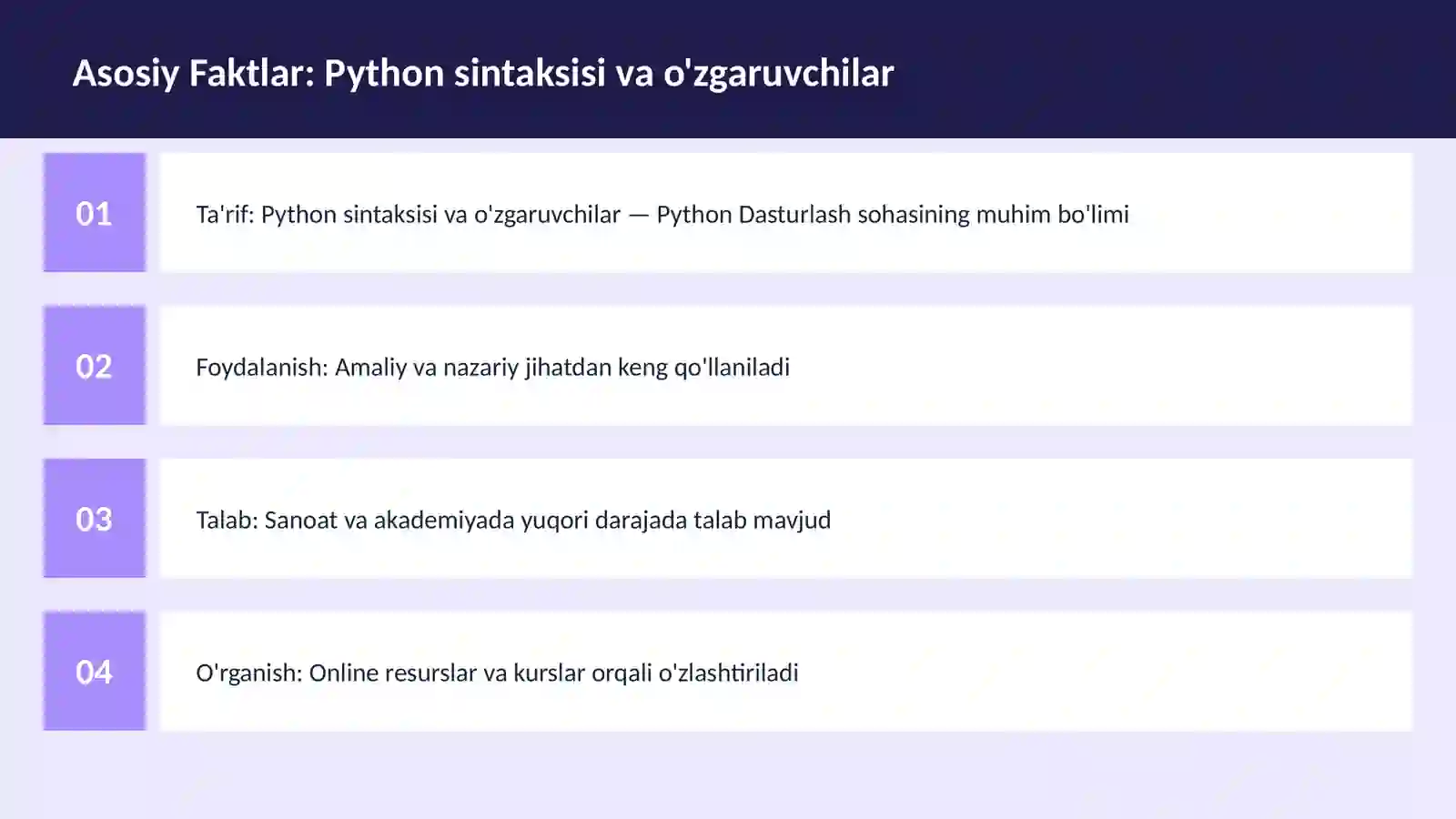 DASTURLASH | PYTHON DASTURLASH 3