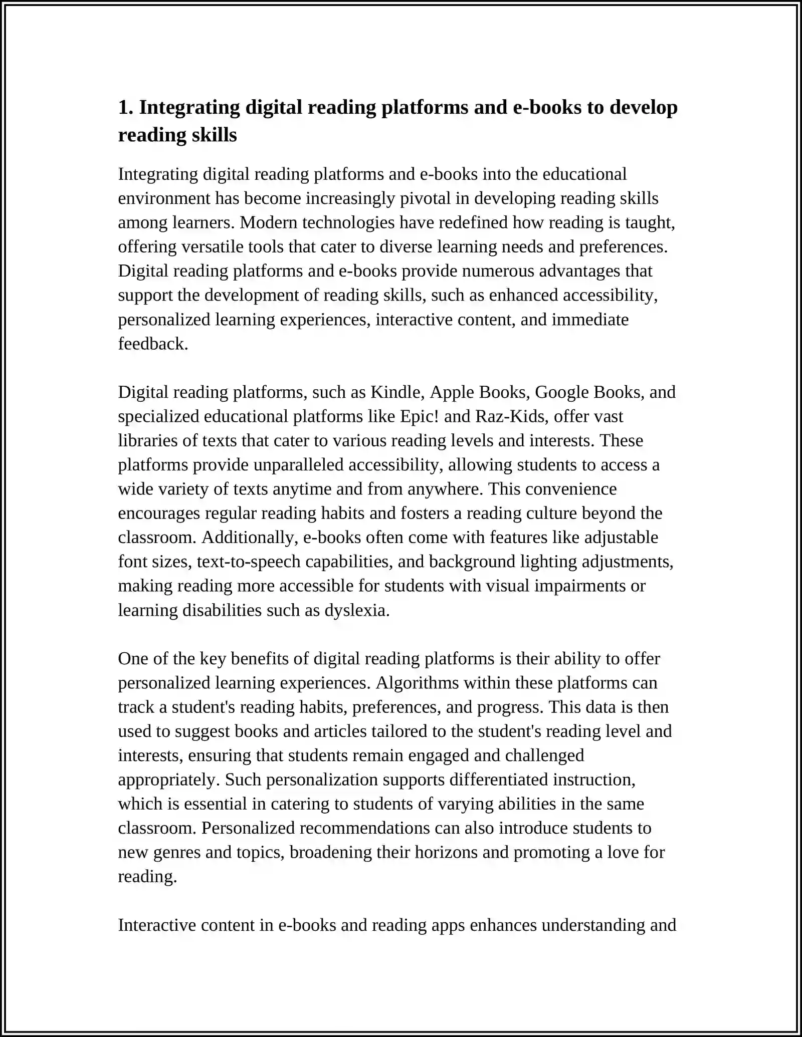 TEACHING READING SKILLS: MODERN TECHNOLOGIES OF TEACHING READING 3
