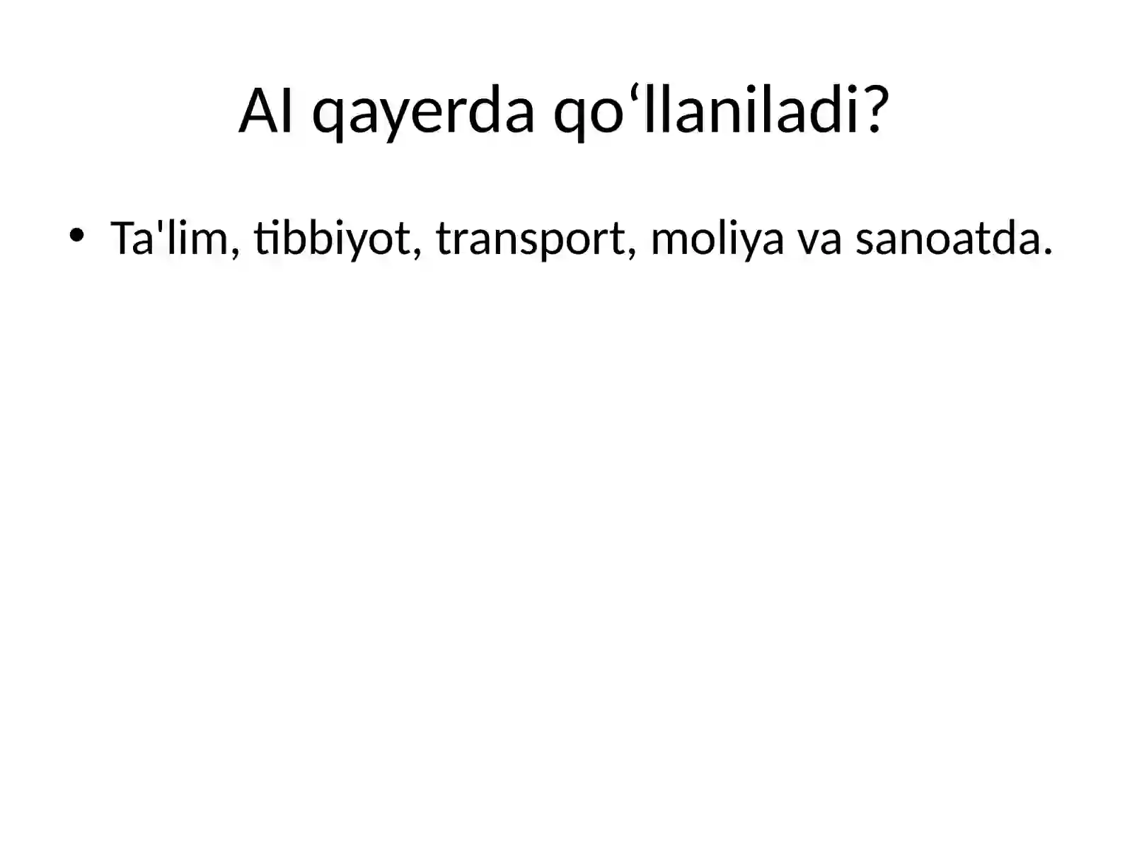 SUN'IY INTELLEKT VA CHATGPT 3