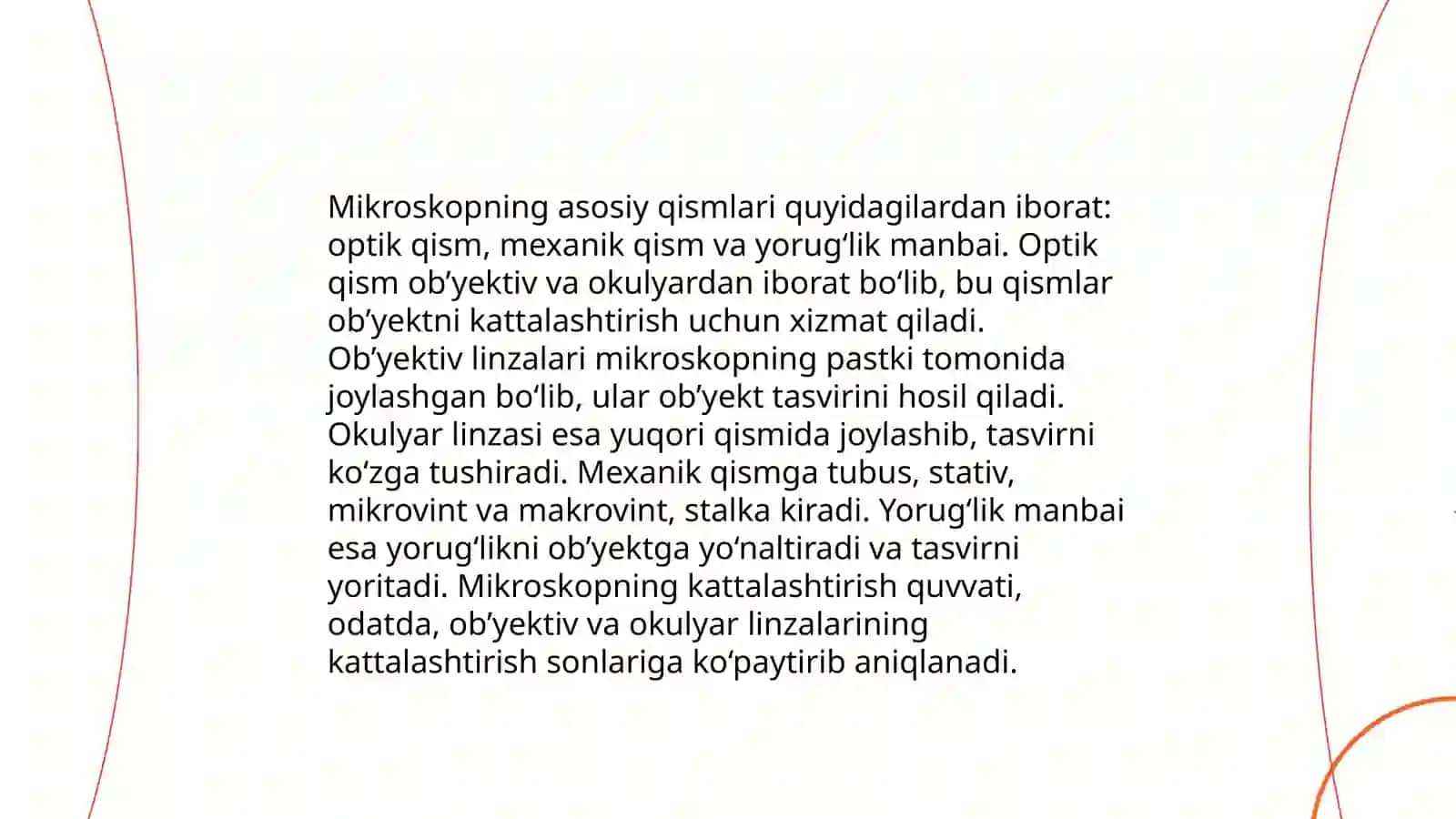 Mikroskopning tuzilishi 3