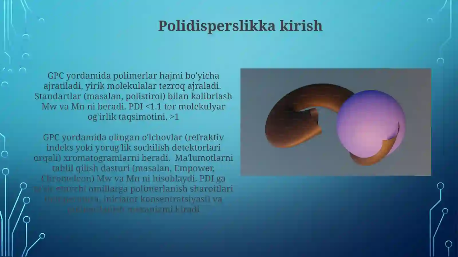 Polimerlarning polidispersligini aniqlash 3