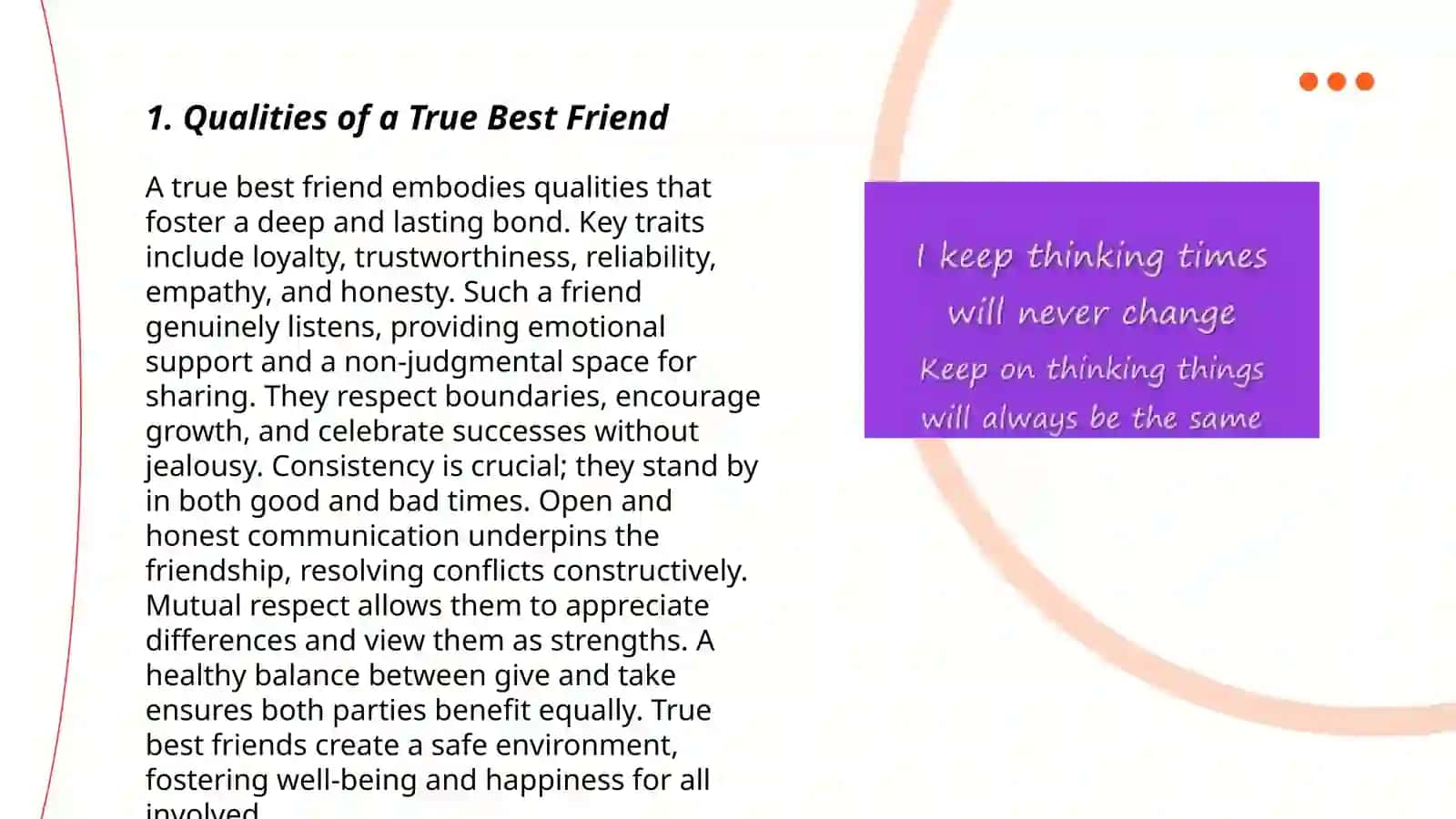Qualities of a True Best Friend 3