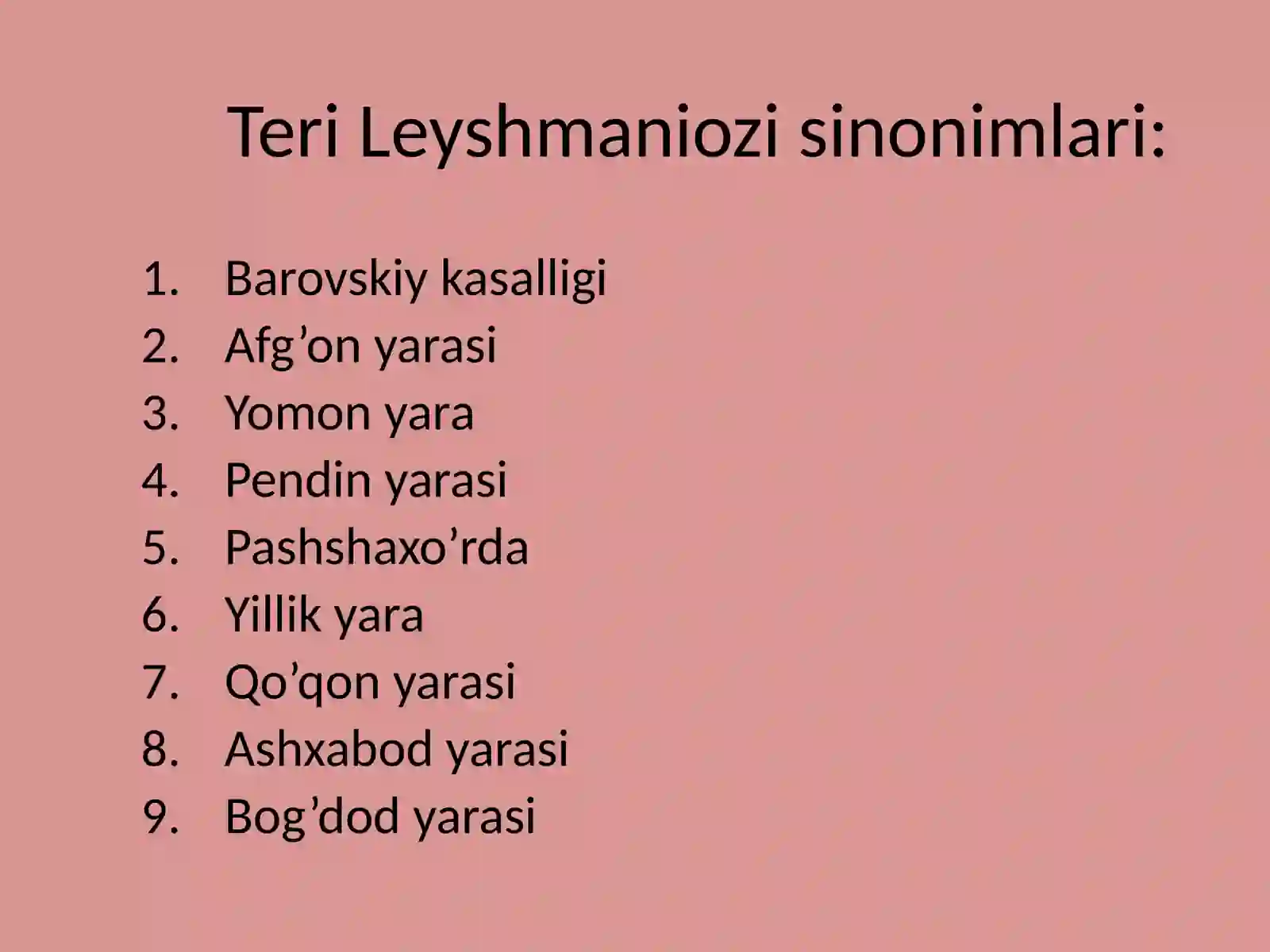 TERI LEYSHMANIOZI 3