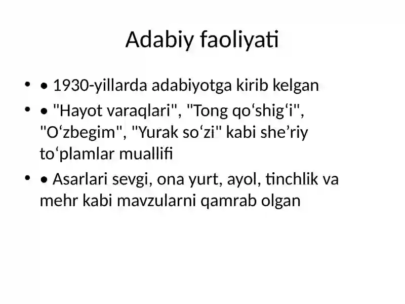 Zulfiya 3