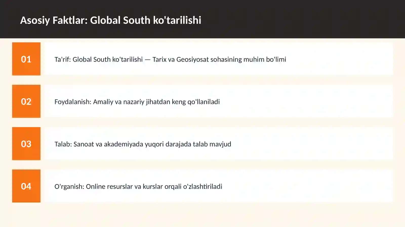 Global South ko'tarilishi 3