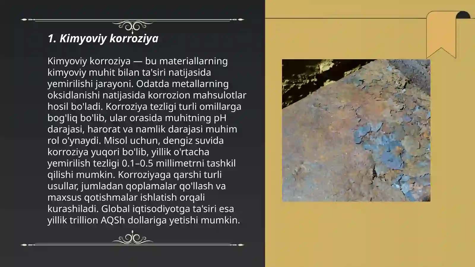 Metallar korroziyasi 3