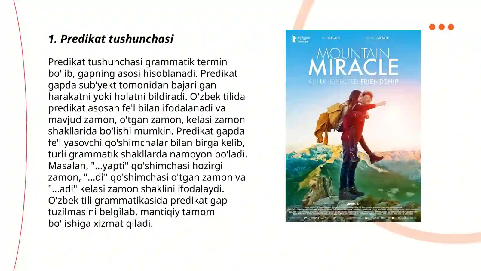 Pridikatlar 3