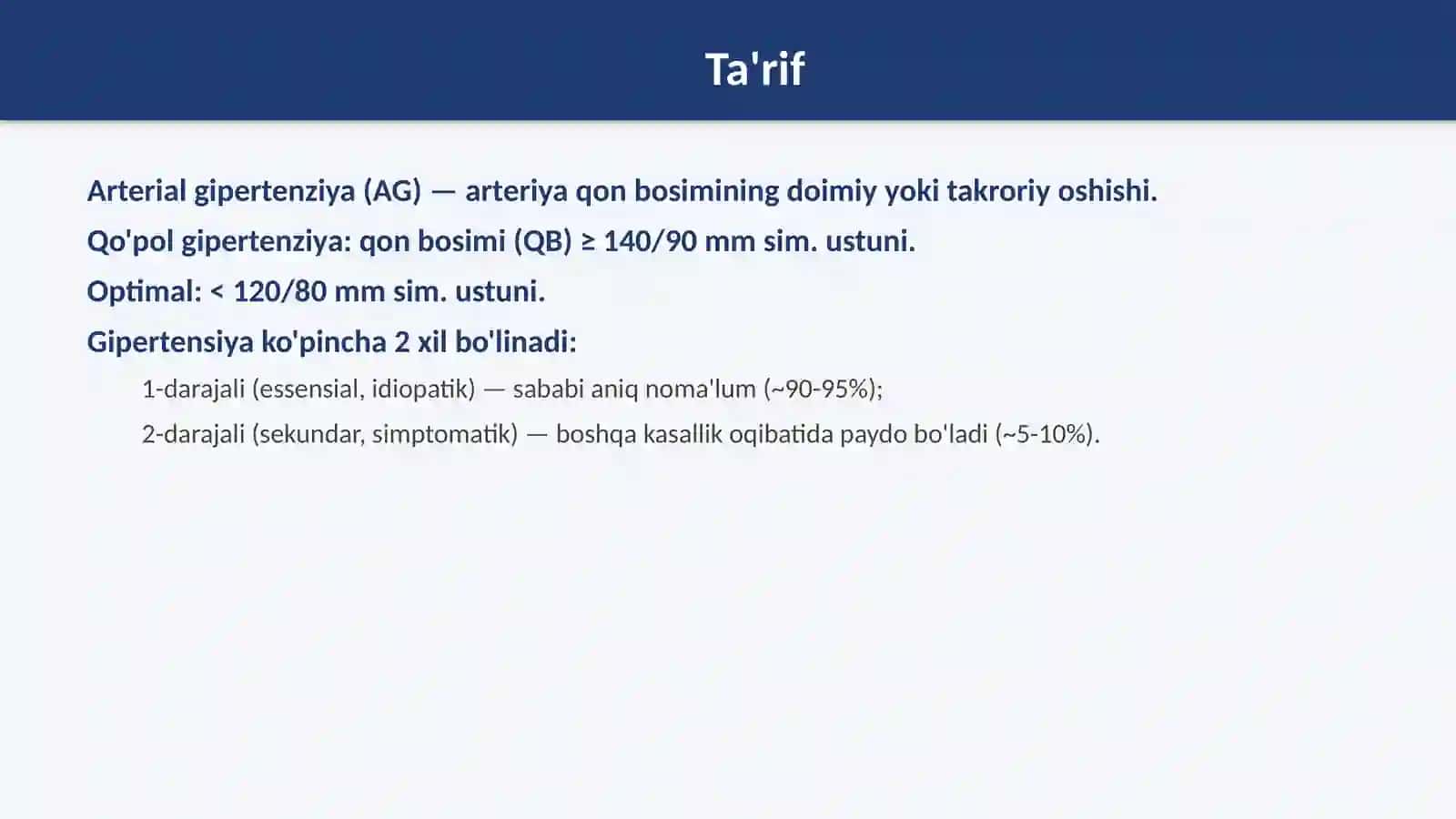 GIPERTONIK KASALLIGI 3