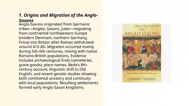 Anglo-Saxons brief history 3