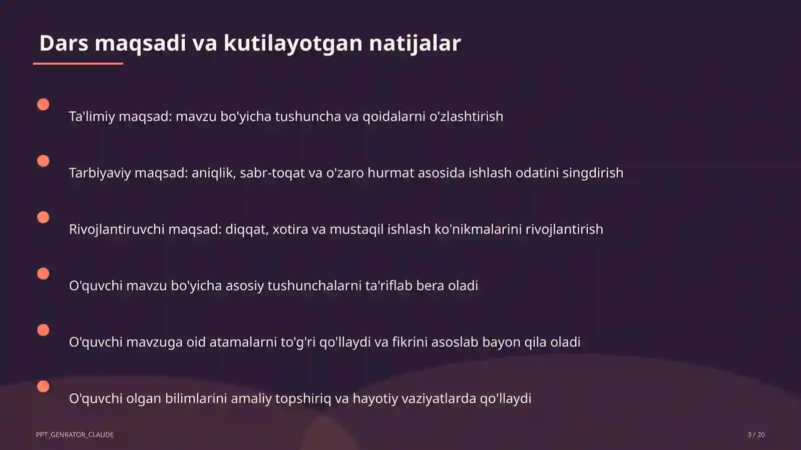 Ranglar dunyosi: asosiy ranglar (1-sinf) 3