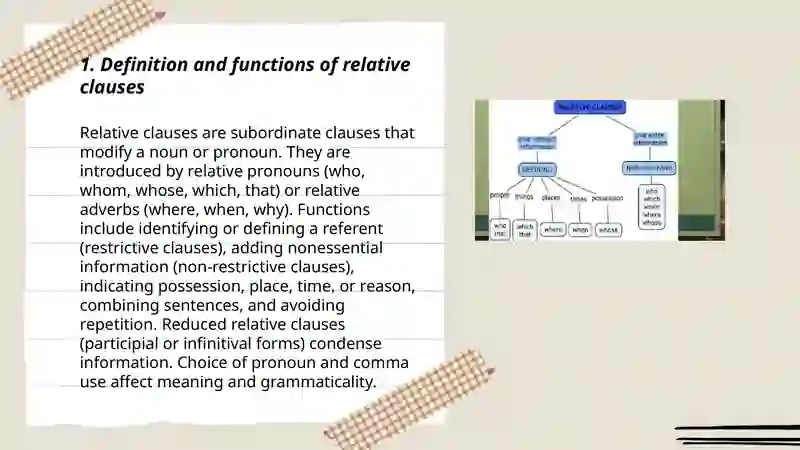 Relative clauses 3