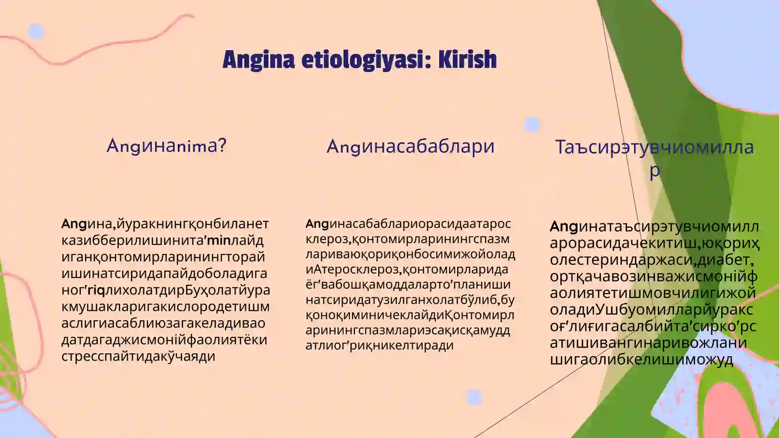 Anginalar 3