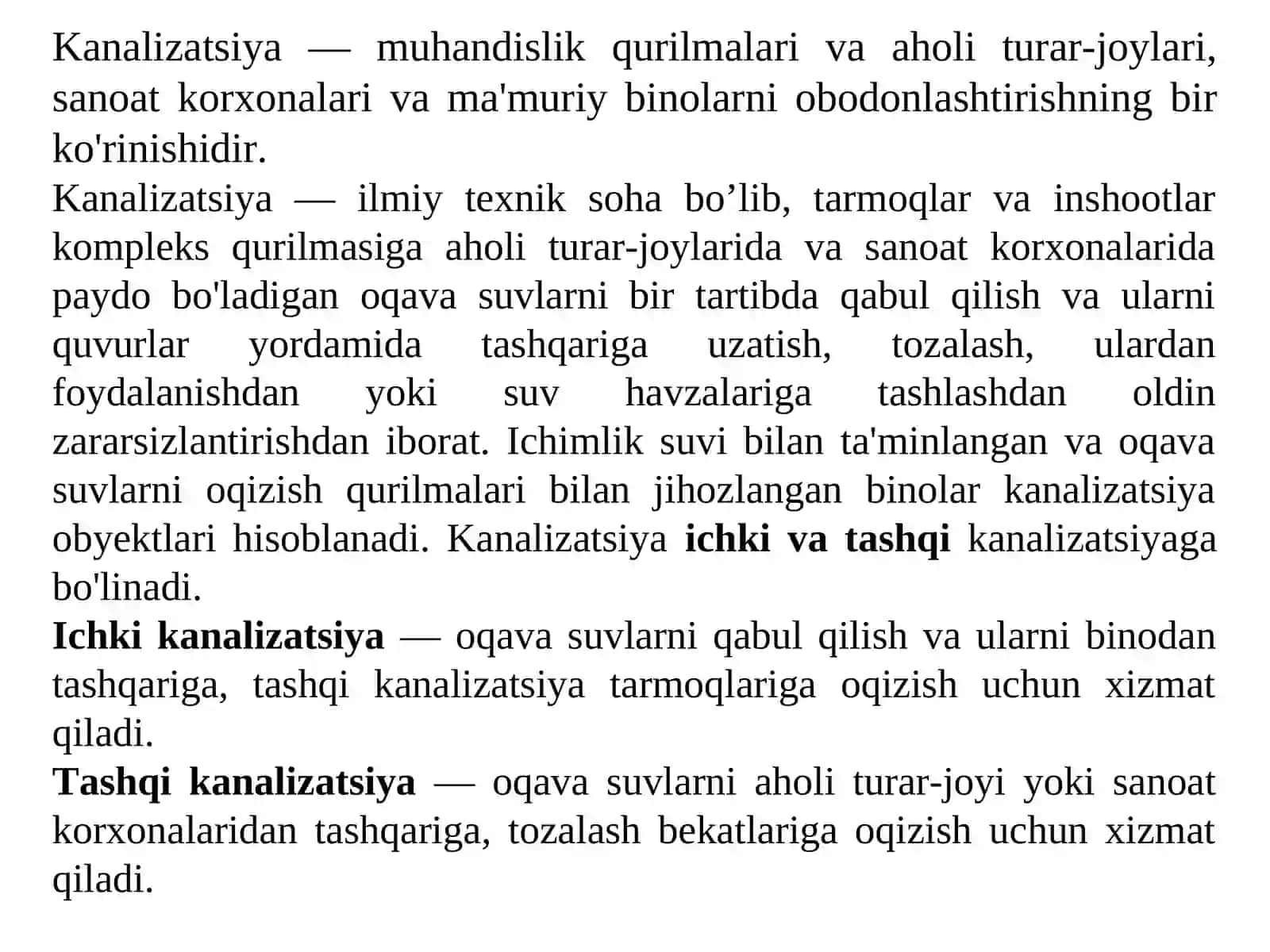 Ichki kanalizatsiya tarmog`i va sanitar-texnik jihozlari 3