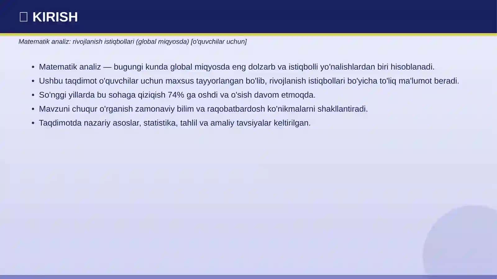Matematik Analiz 3