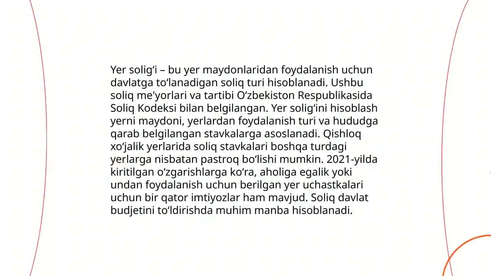 Yer soligʻi tushunchasi 3